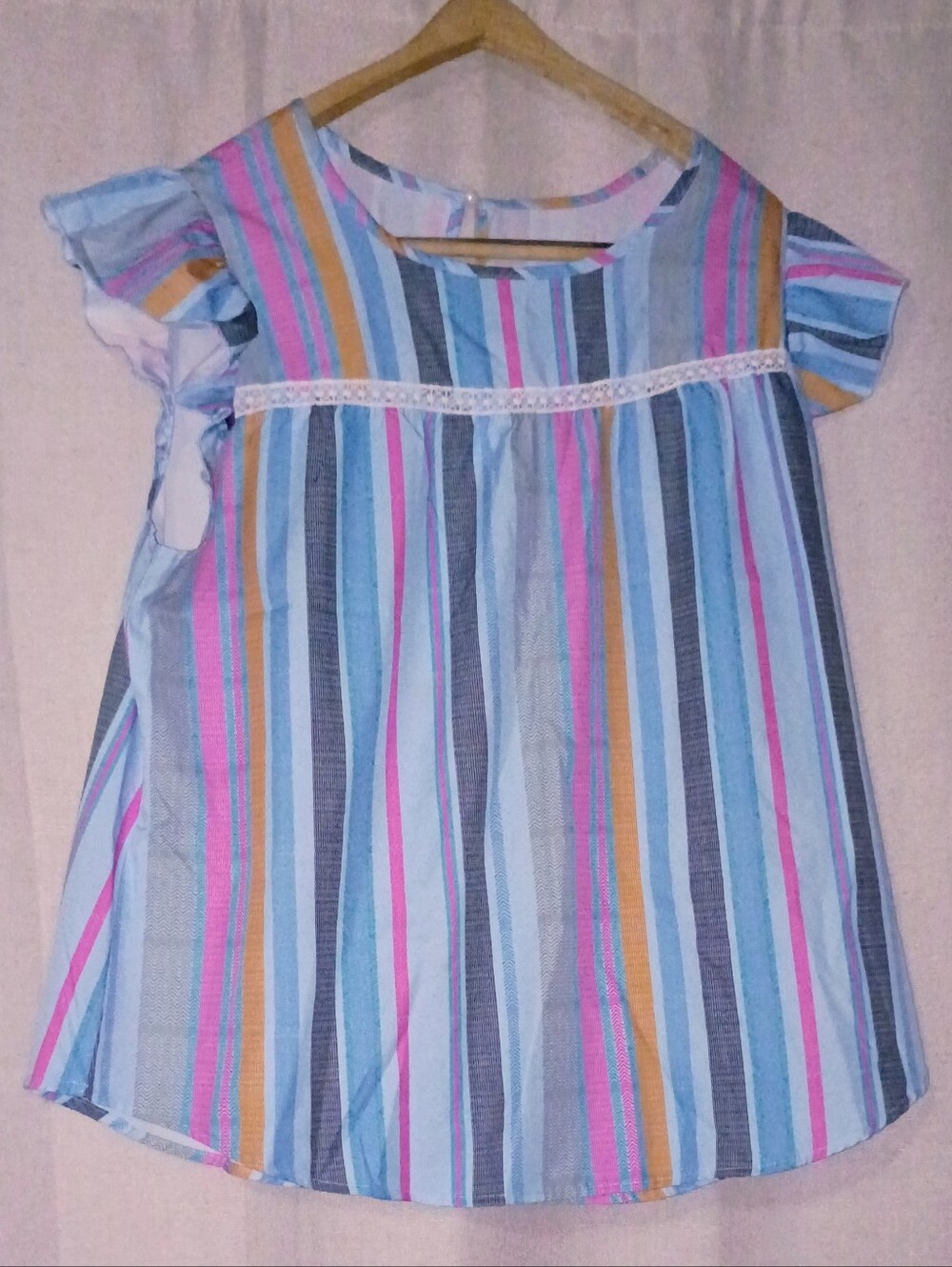 Women's Striped Multicolor Summer Top